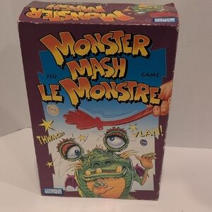 Monster Mash 1994 Cars Action Game By Parker Brothers Nevers Use